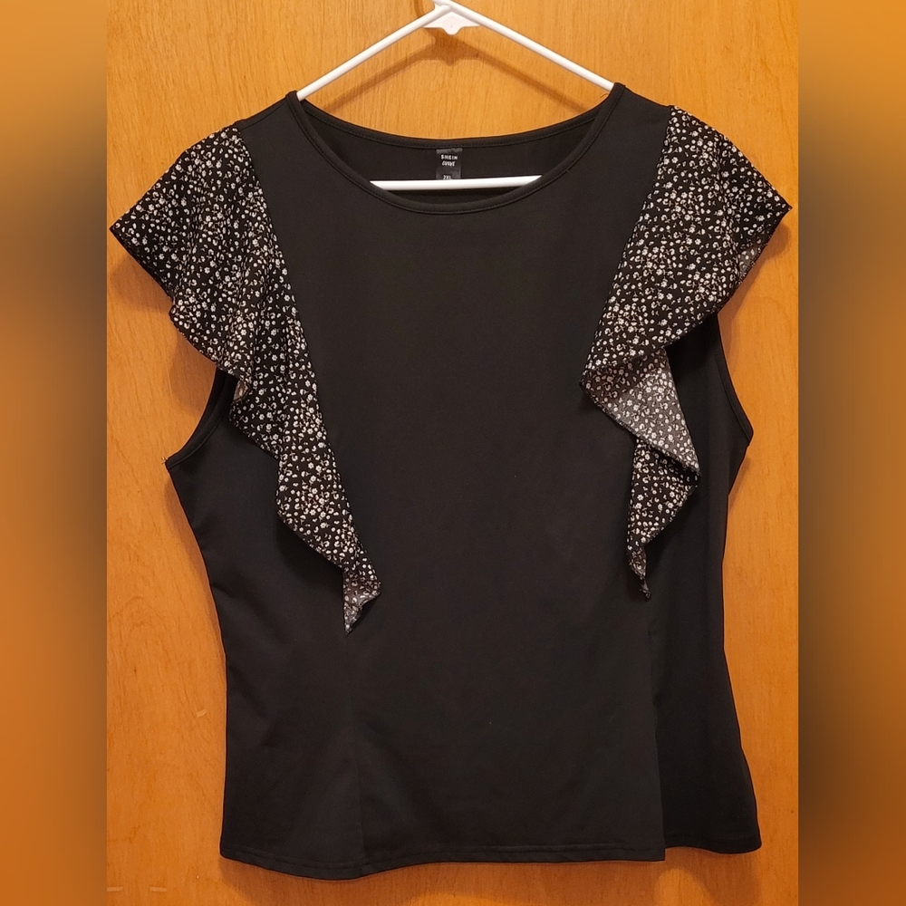 Shein curve 2XL Black Dress top